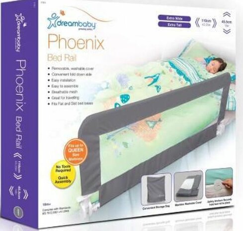 Dreambaby Phoenix bedhekje | grijs